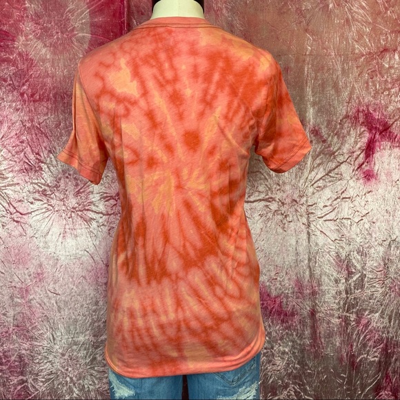 SBT Original Hand Bleach Dyed Thanksgiving Tee - Picture 3 of 4